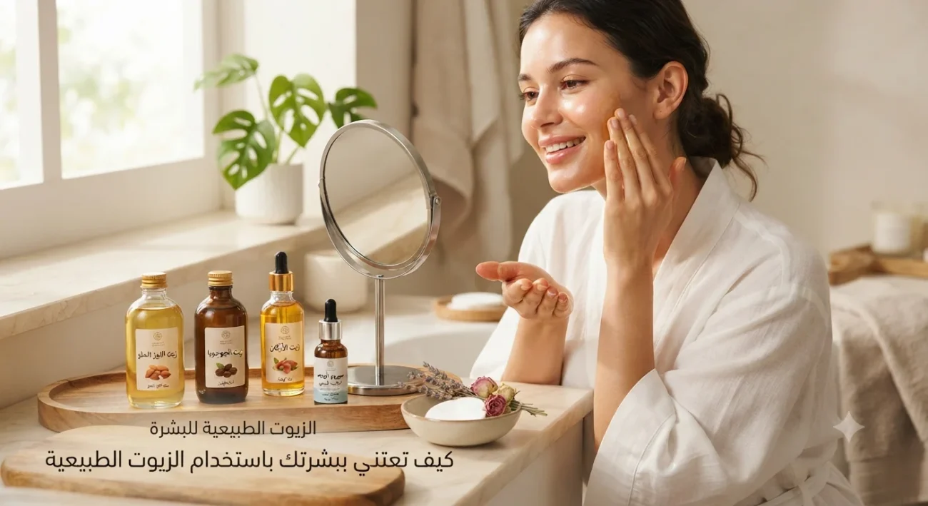 كيف تعتني ببشرتك باستخدام الزيوت الطبيعية؟