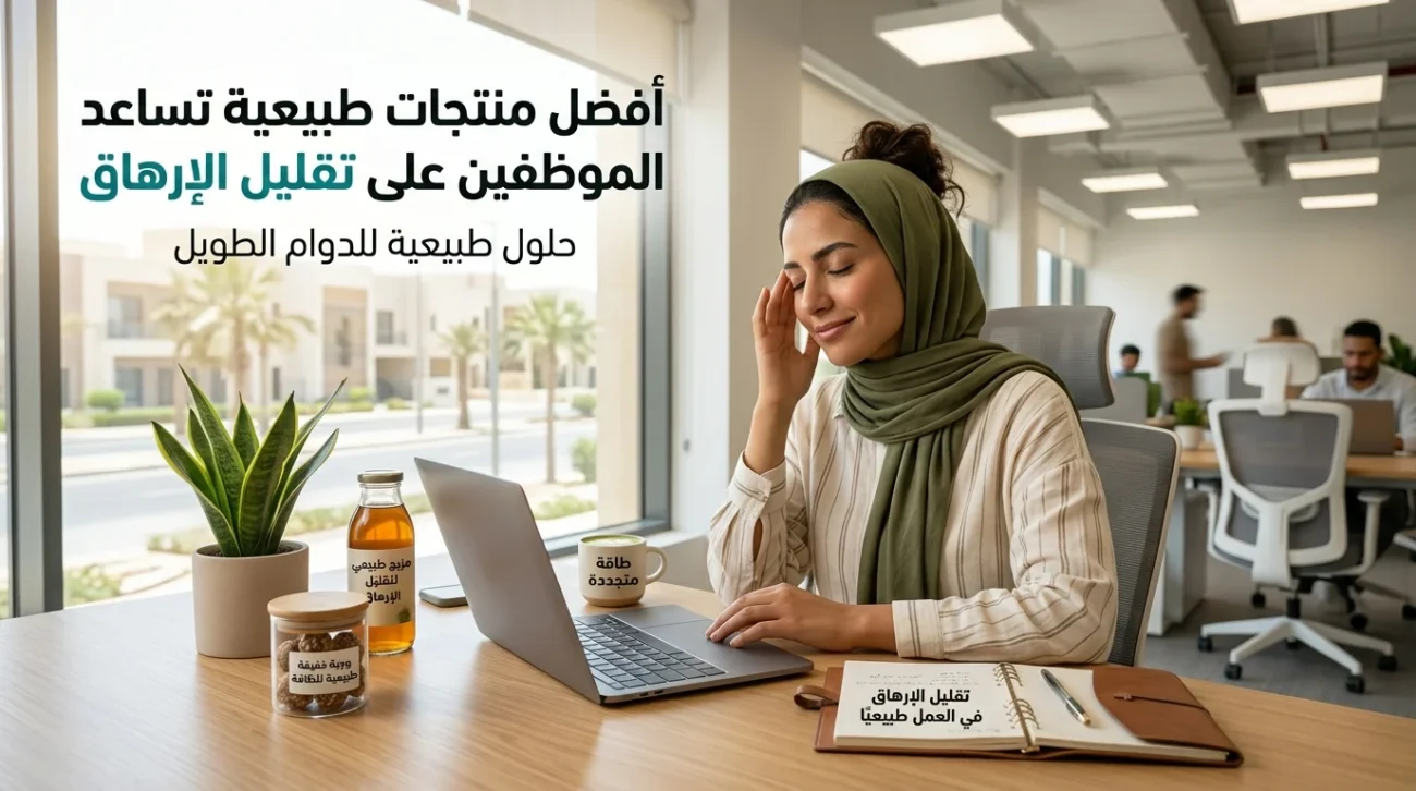 أفضل منتجات طبيعية تساعد الموظفين على تقليل الإرهاق