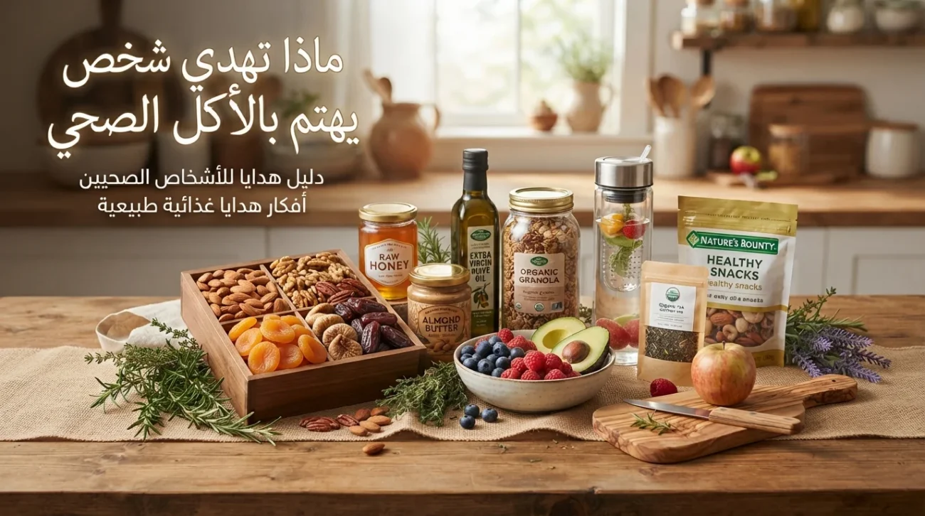 ماذا تهدي شخص يهتم بالأكل الصحي؟ دليل هدايا عملية ومميزة لمحبي أسلوب الحياة الصحي