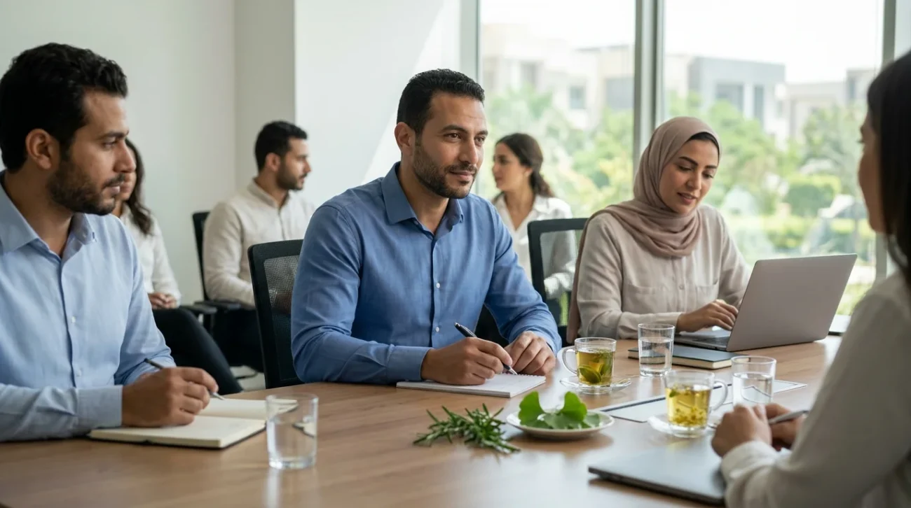 كيف تساعد الأعشاب الطبيعية على صفاء الذهن أثناء الاجتماعات؟